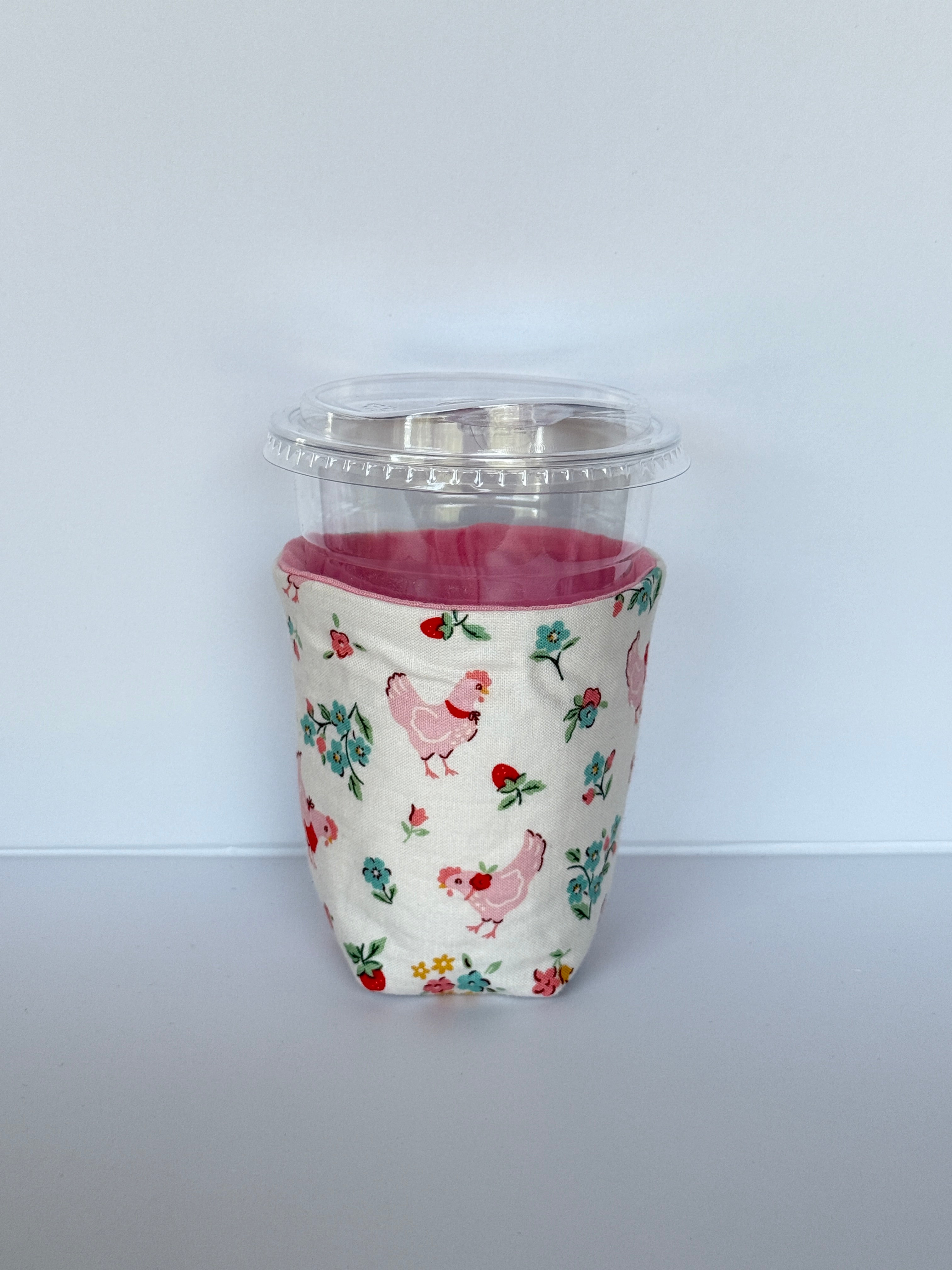 Peck & Petal Cup Koozie (S)
