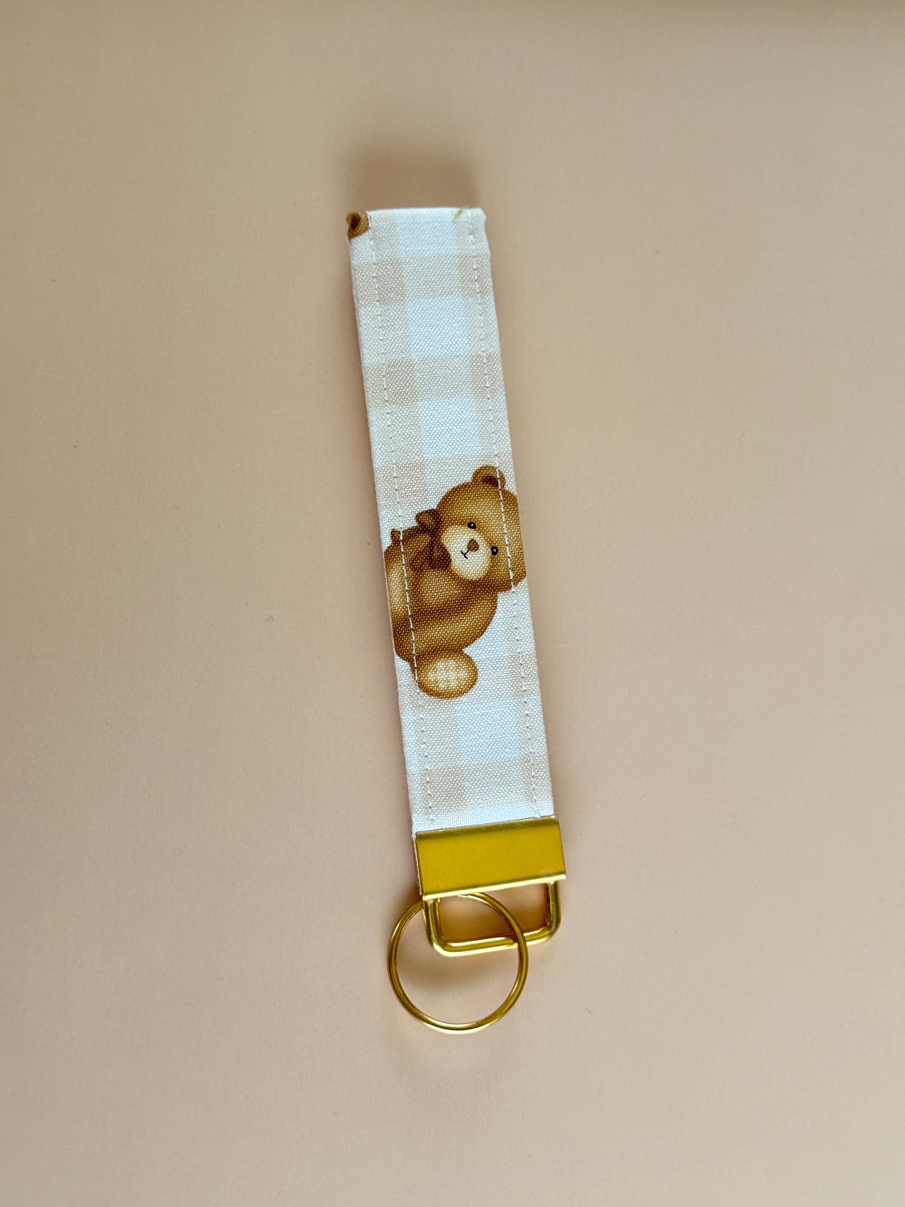 Teddy’s Picnic Key Fob