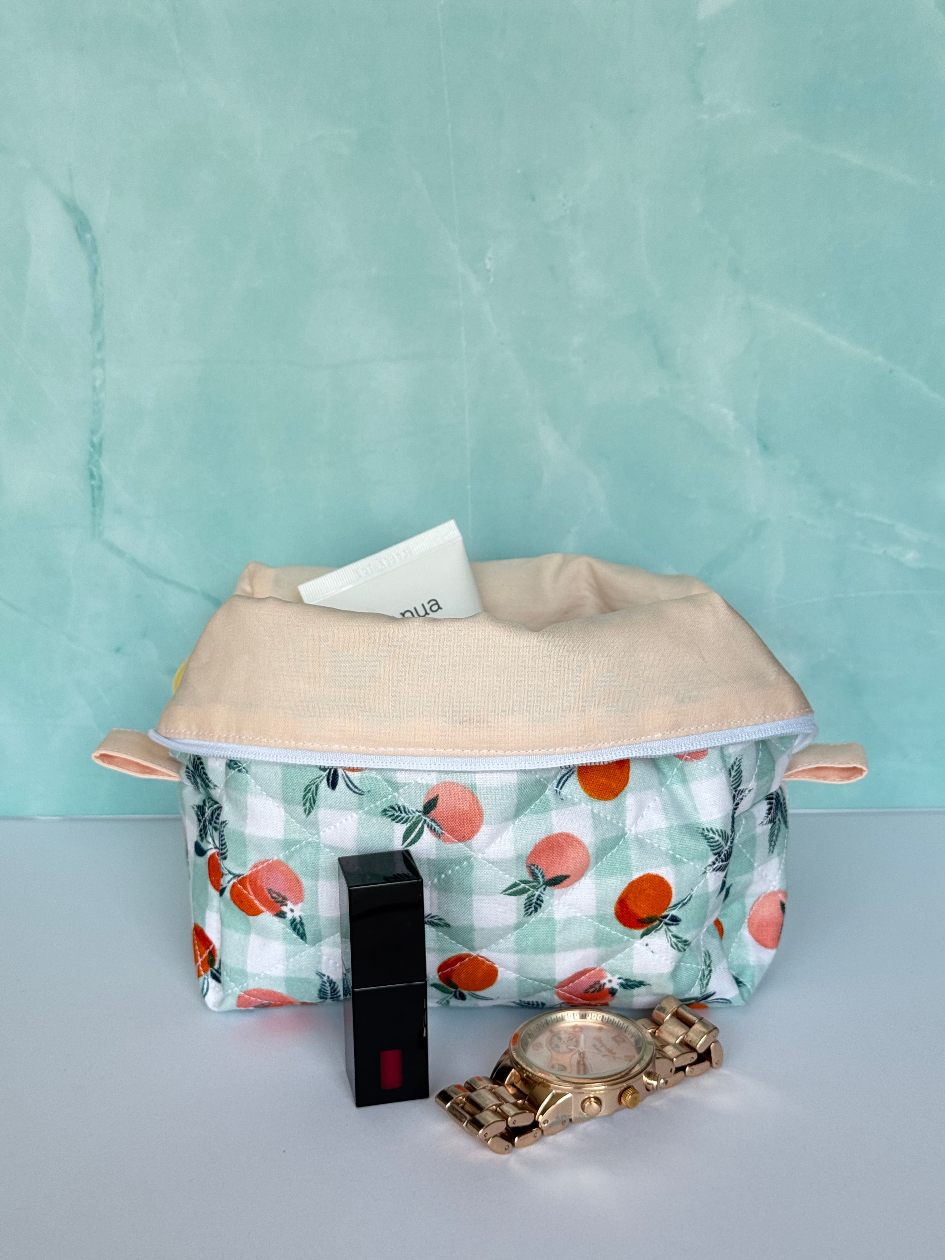 Orange Creamsicle Medium Boxy Bag