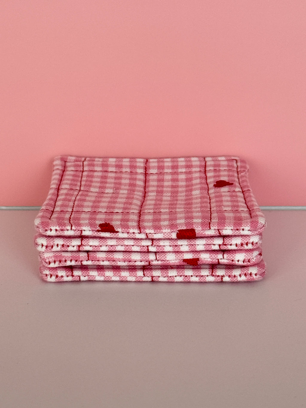 Strawberry Picnic Coasters