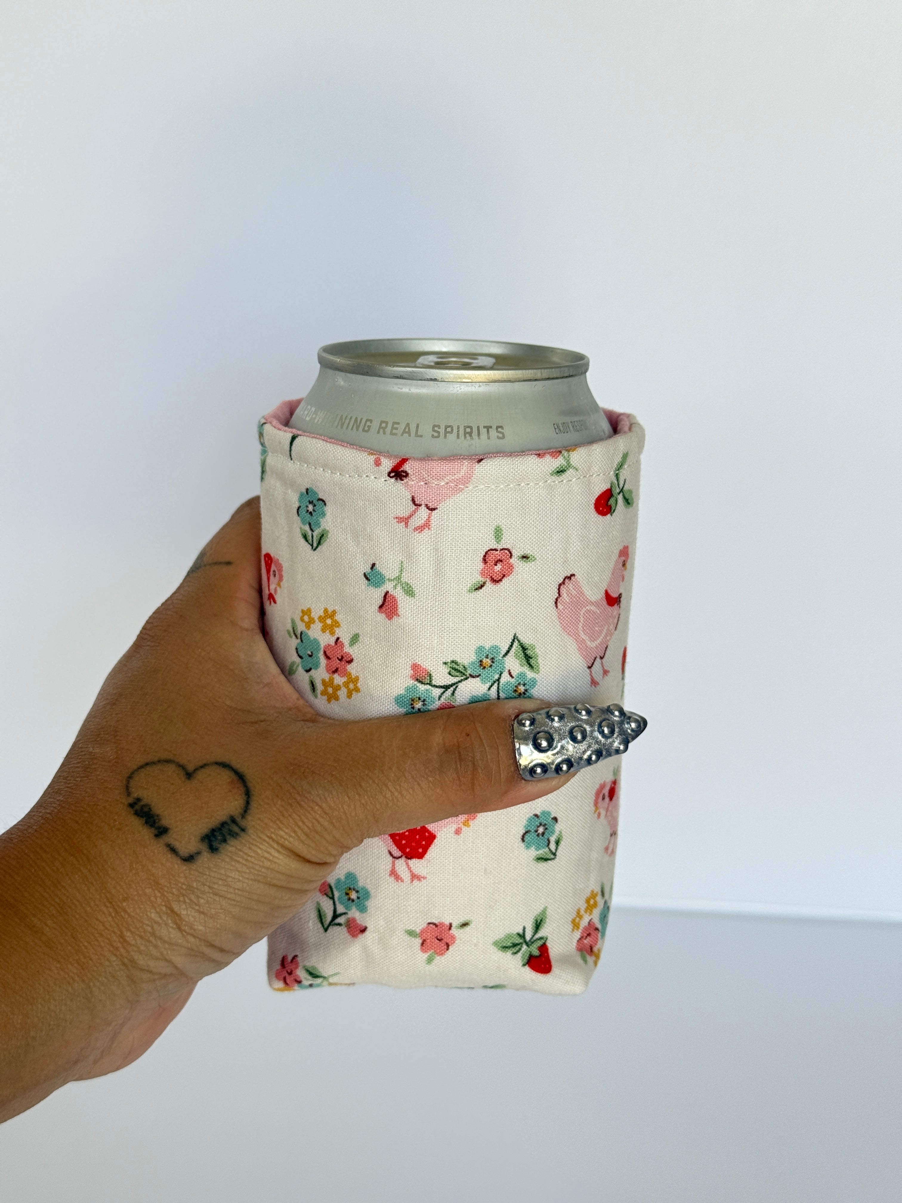 Peck & Petal Can Koozie