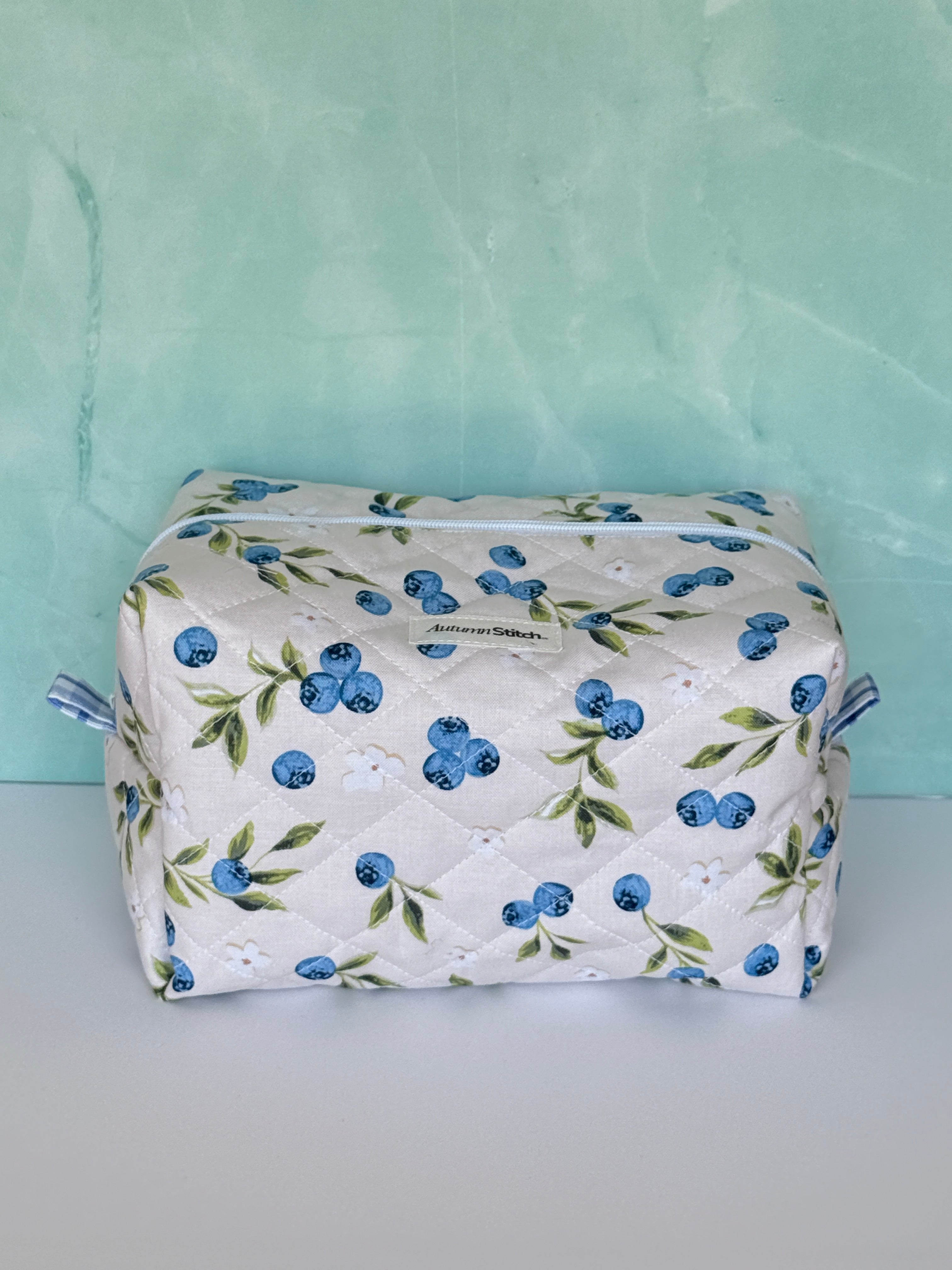 Blueberry Fields Large Boxy Bag
