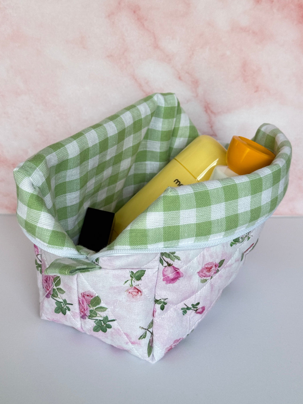 Vintage Rose Medium Size Boxy Bag