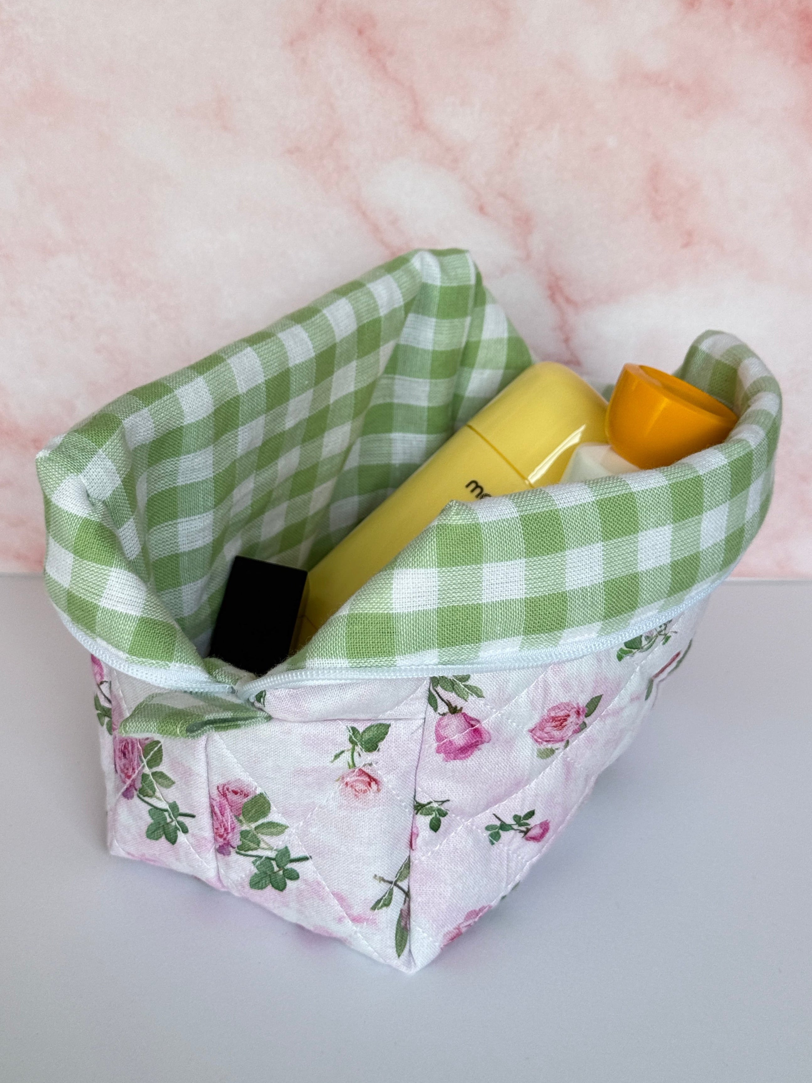 Vintage Rose Medium Size Boxy Bag
