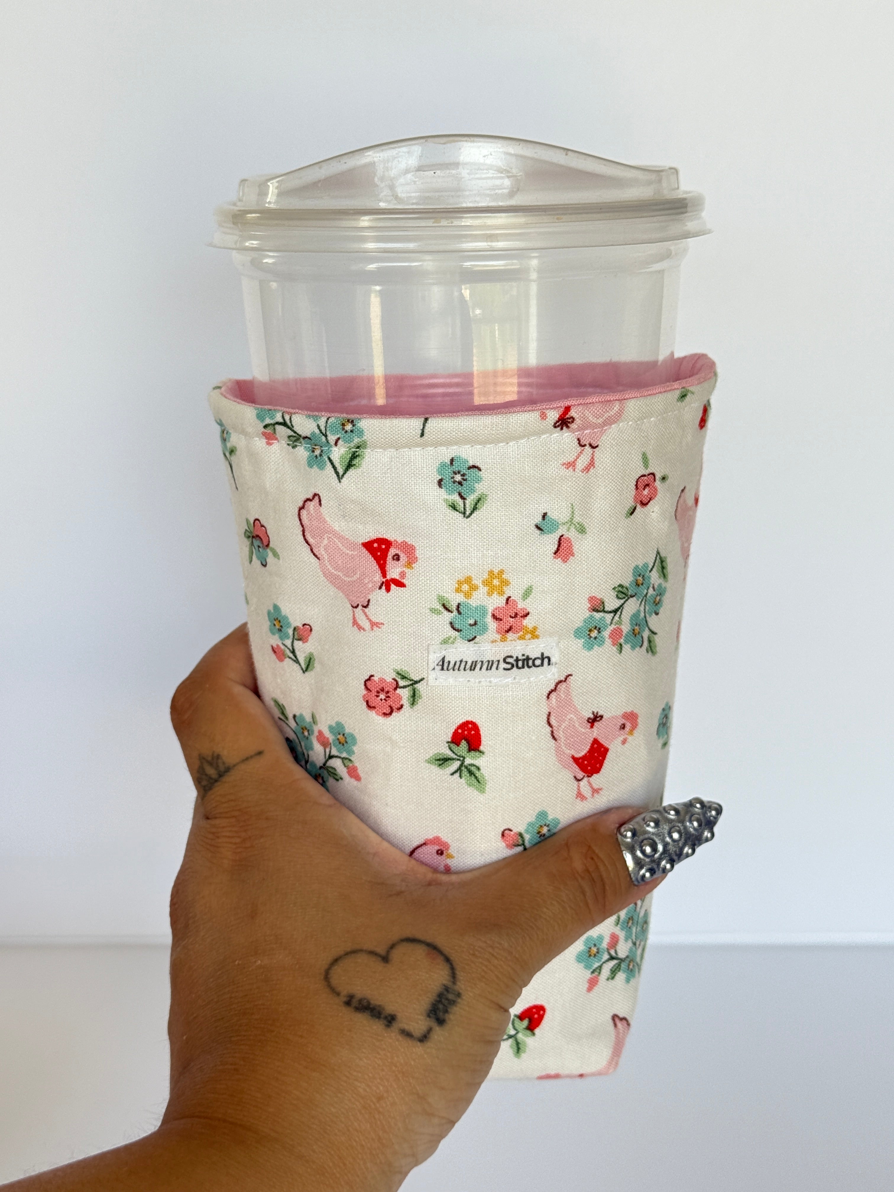 Peck & Petal Cup Koozie (M)
