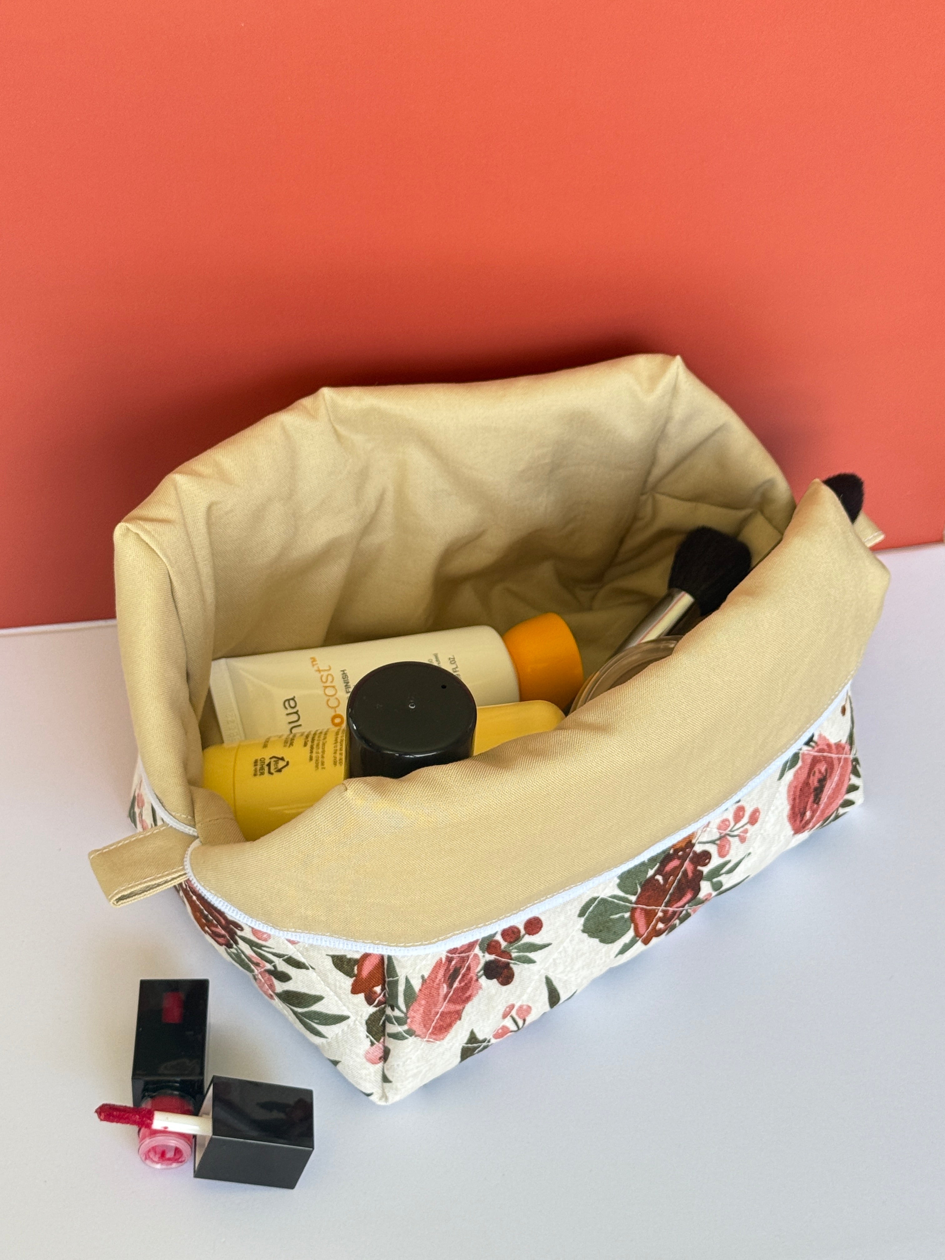 Harvest Rose Large Boxy Bag