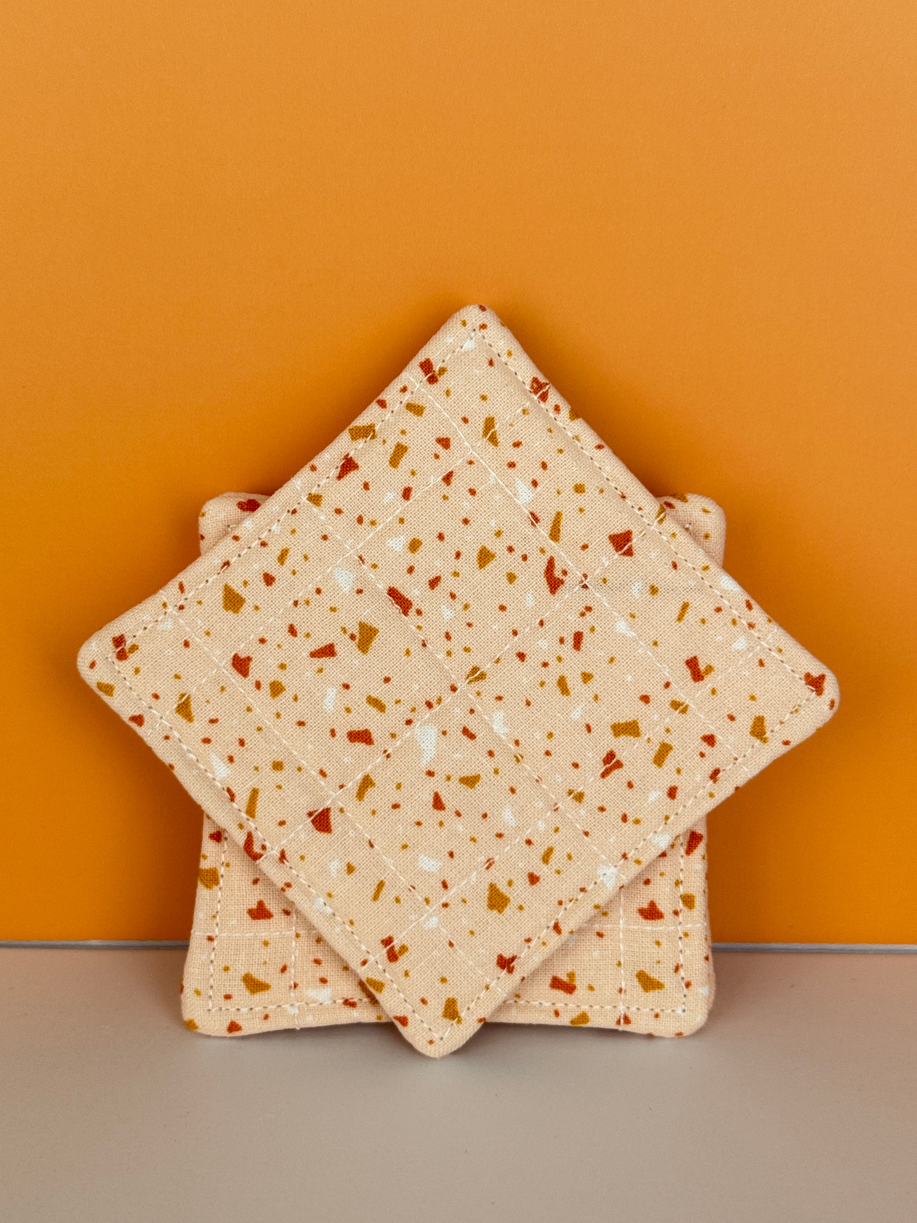 Pumpkin Crumbs Coasters