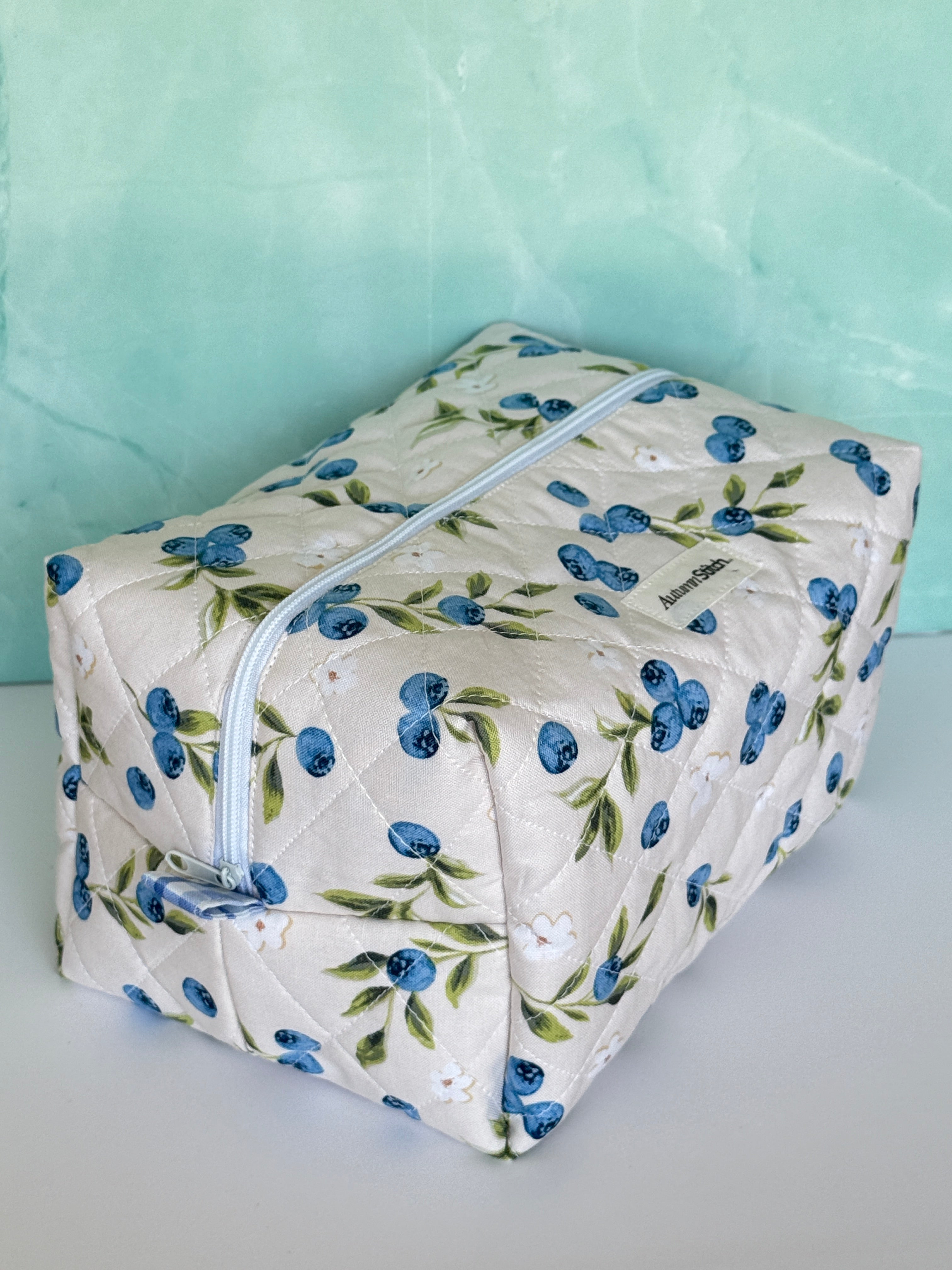 Blueberry Fields Large Boxy Bag