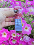 Bits & Bloom Scrunchie Keychain