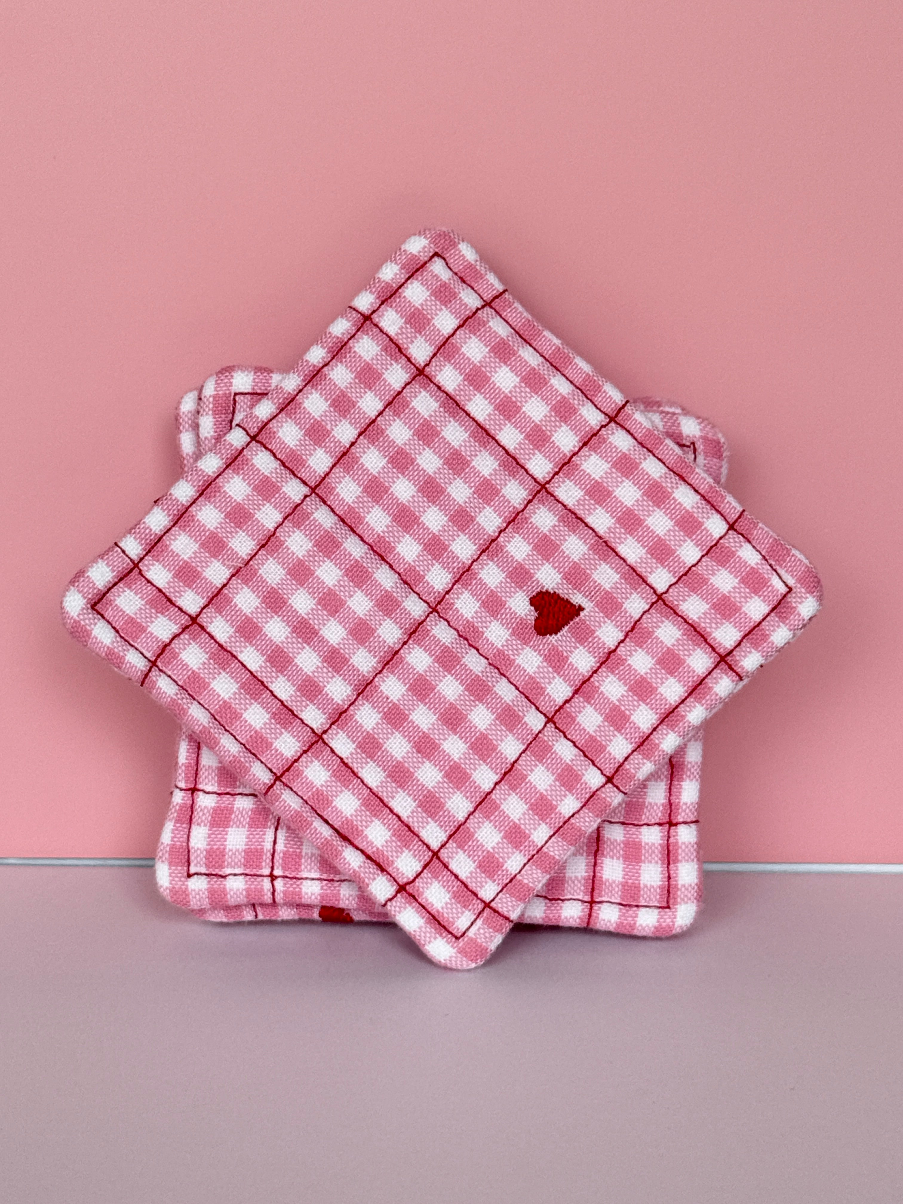 Strawberry Picnic Coasters