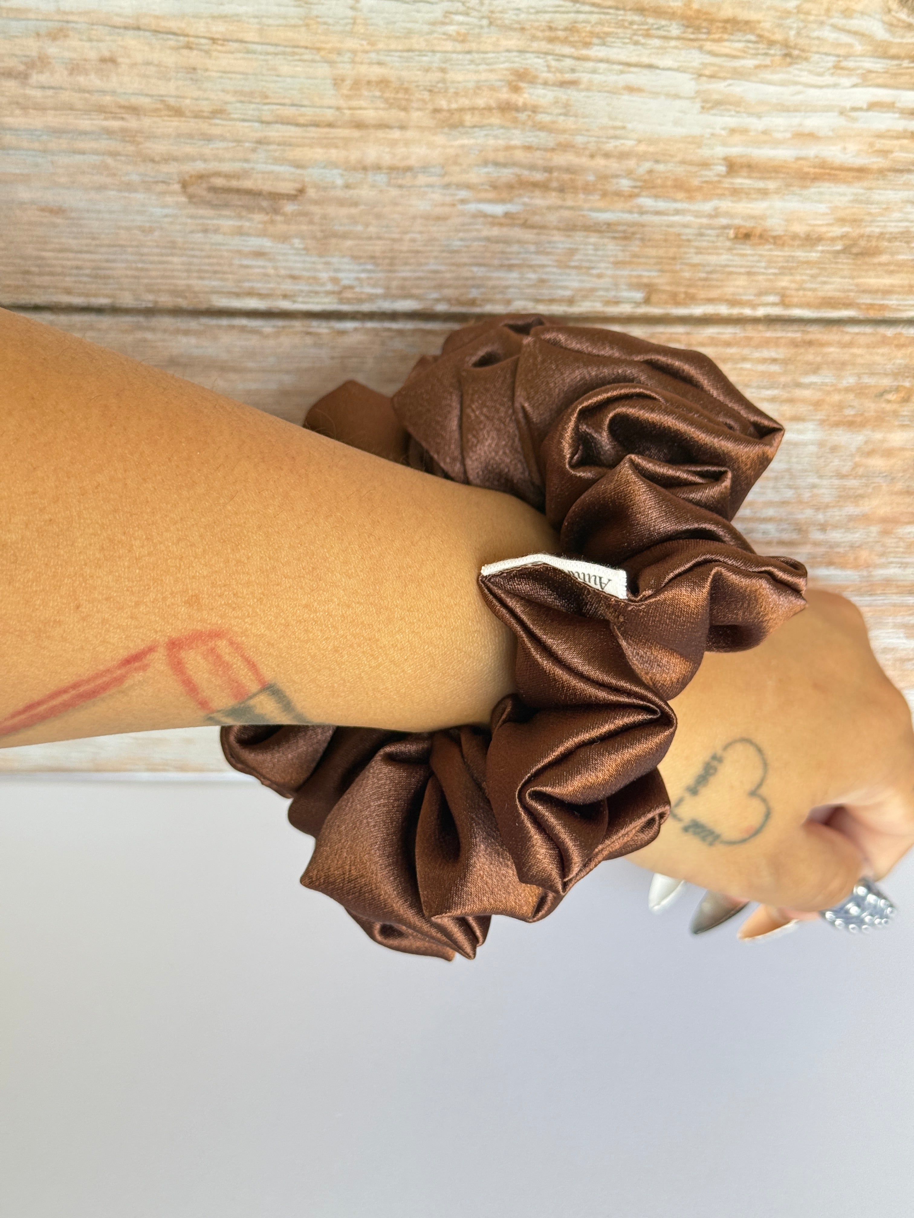 Mocha Truffle Scrunchie