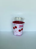Cherry Kisses Cup Koozie (S)