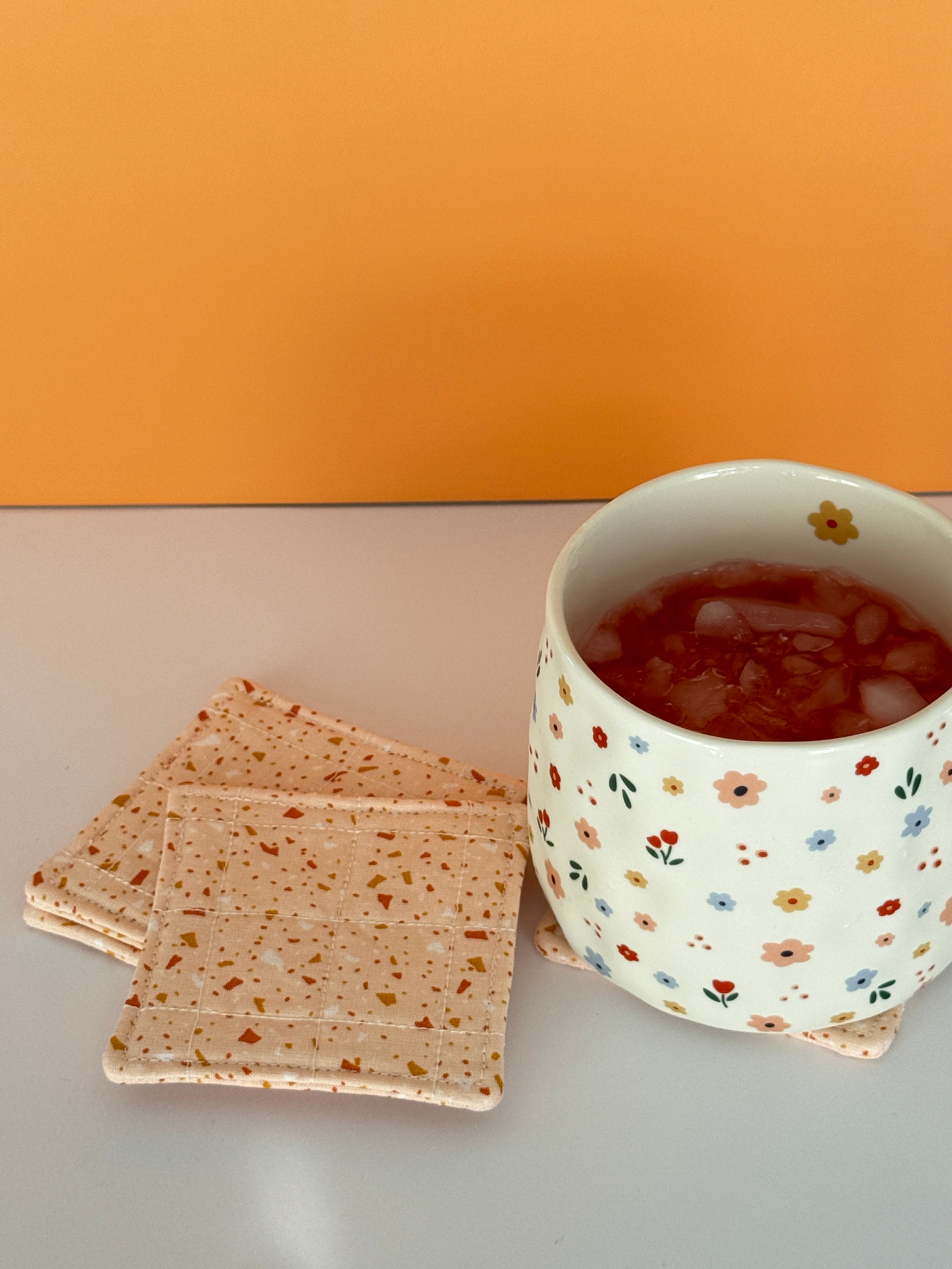 Pumpkin Crumbs Coasters