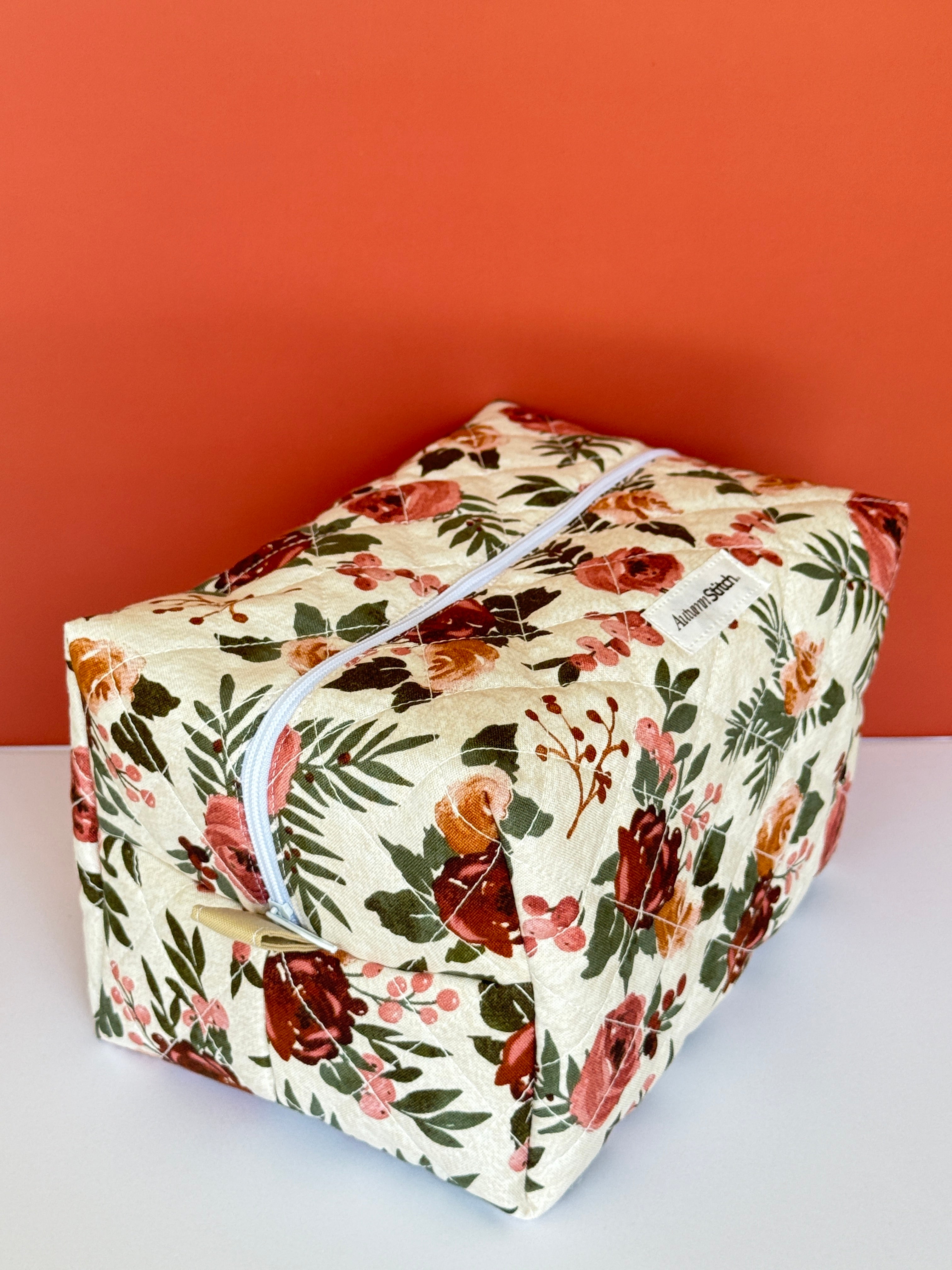 Harvest Rose Large Boxy Bag