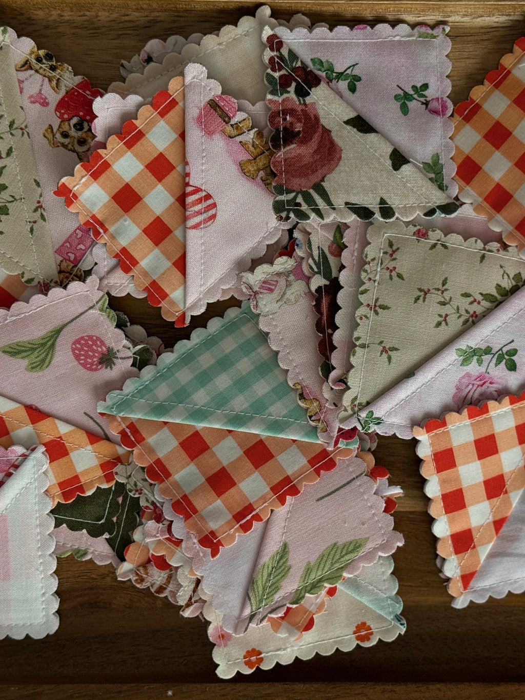 Fabric Corner Bookmarks