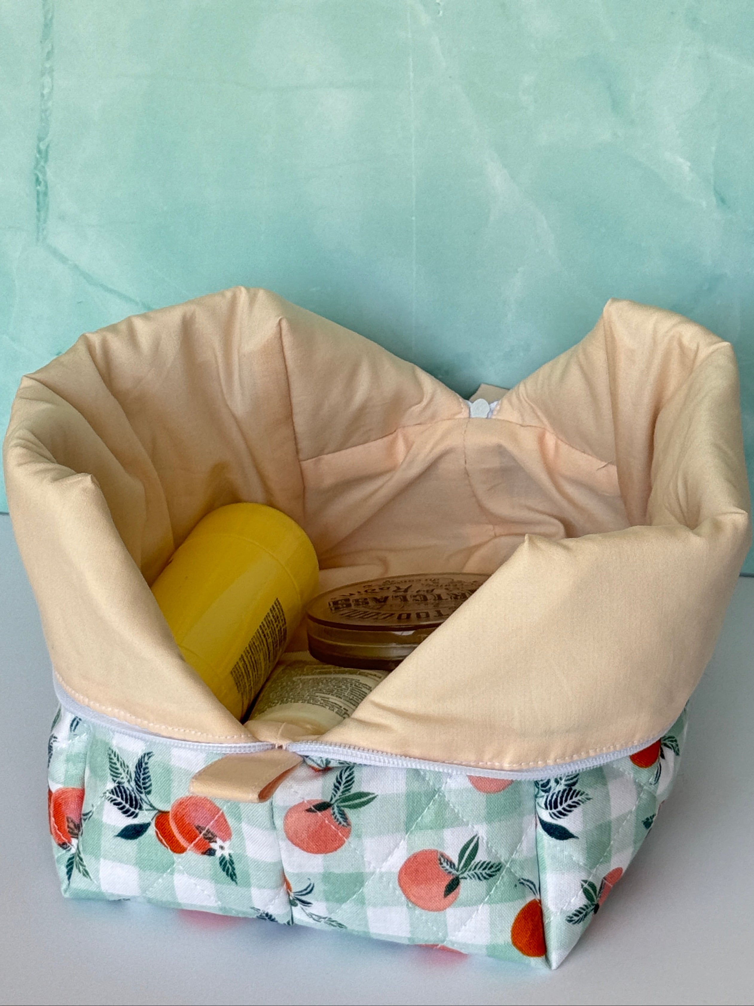Orange Creamsicle Large Boxy Bag