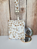 Golden Meadows Wristlet