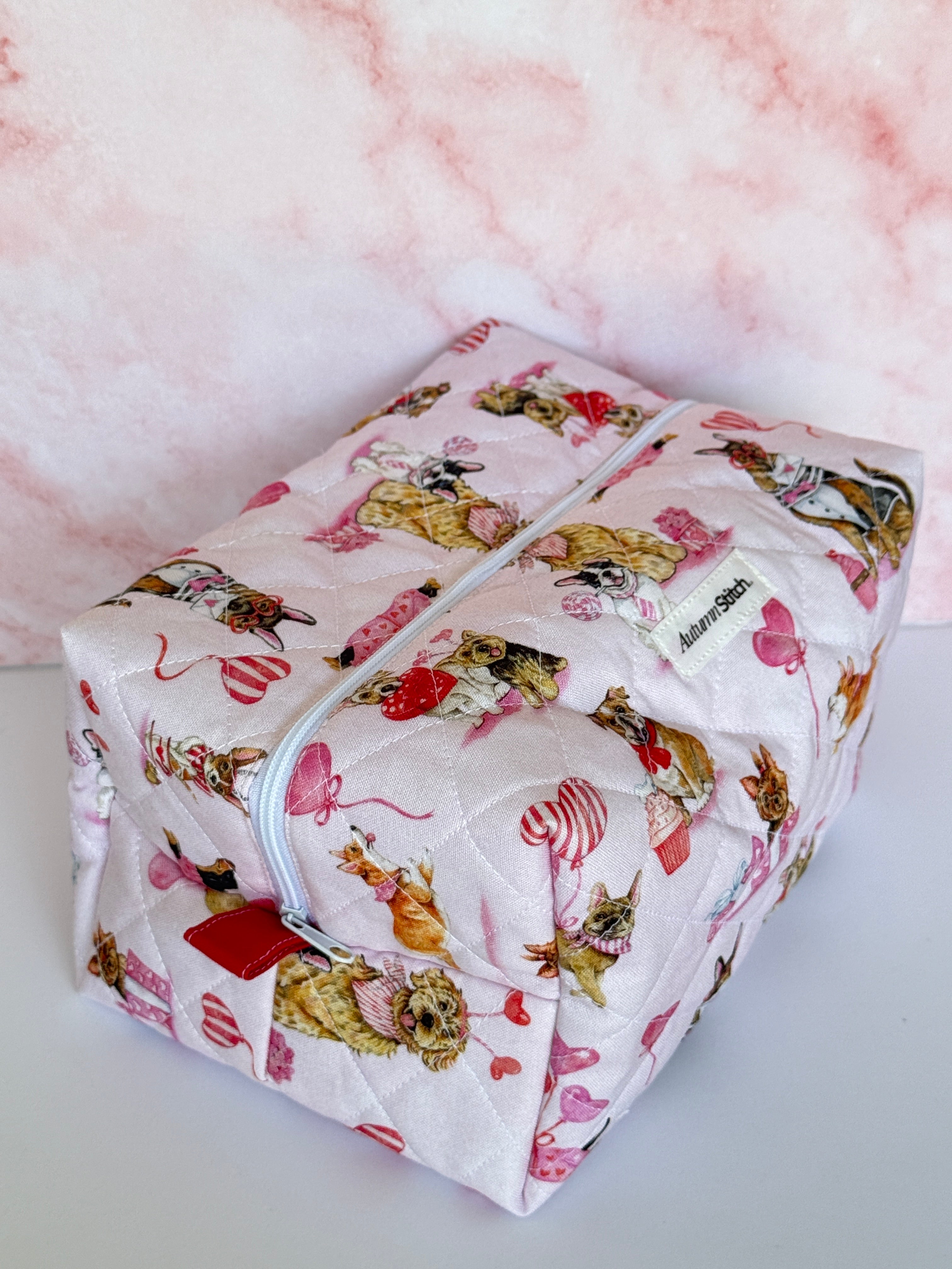 Puppy Pawty Large Boxy Bag