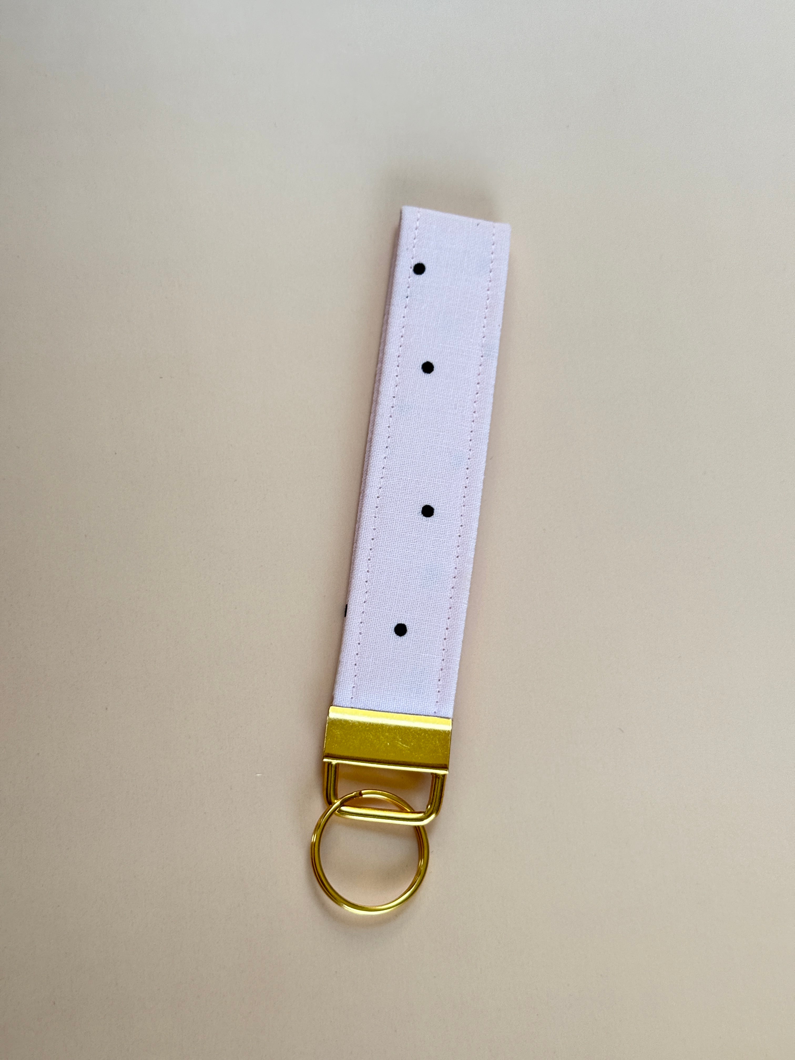 Blushing Dot Key Fob