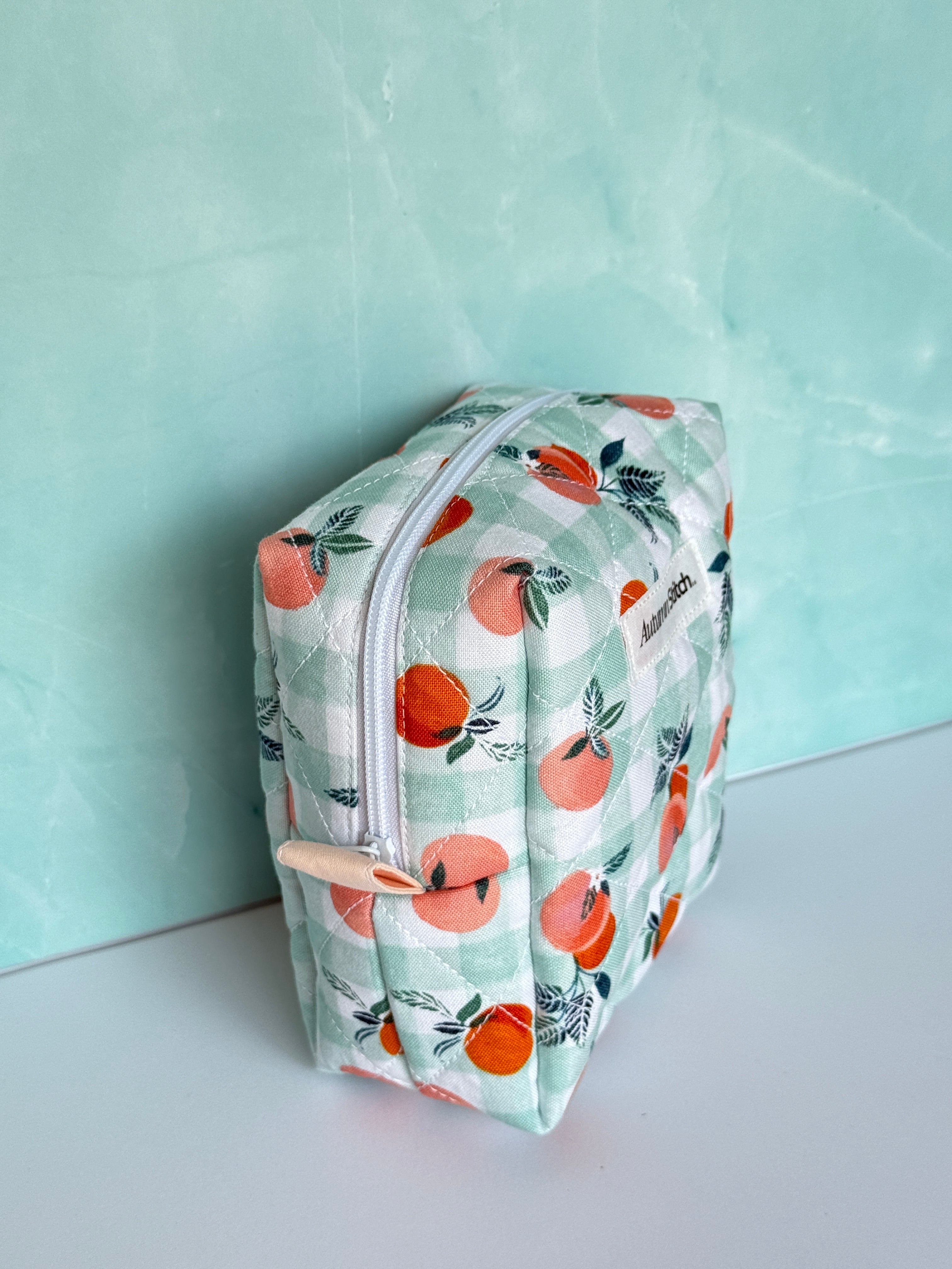Orange Creamsicle Small Boxy Bag