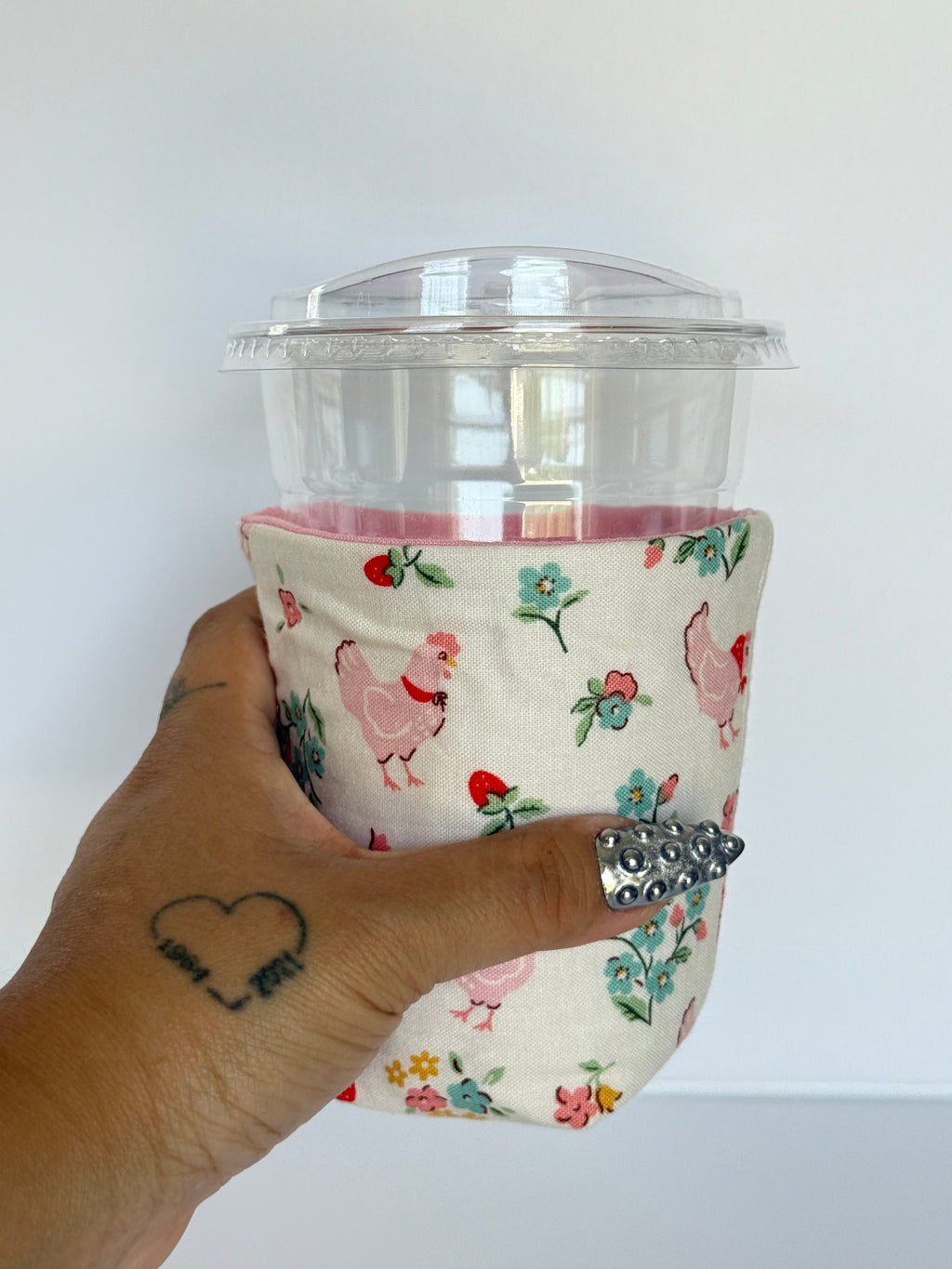 Peck & Petal Cup Koozie (S)