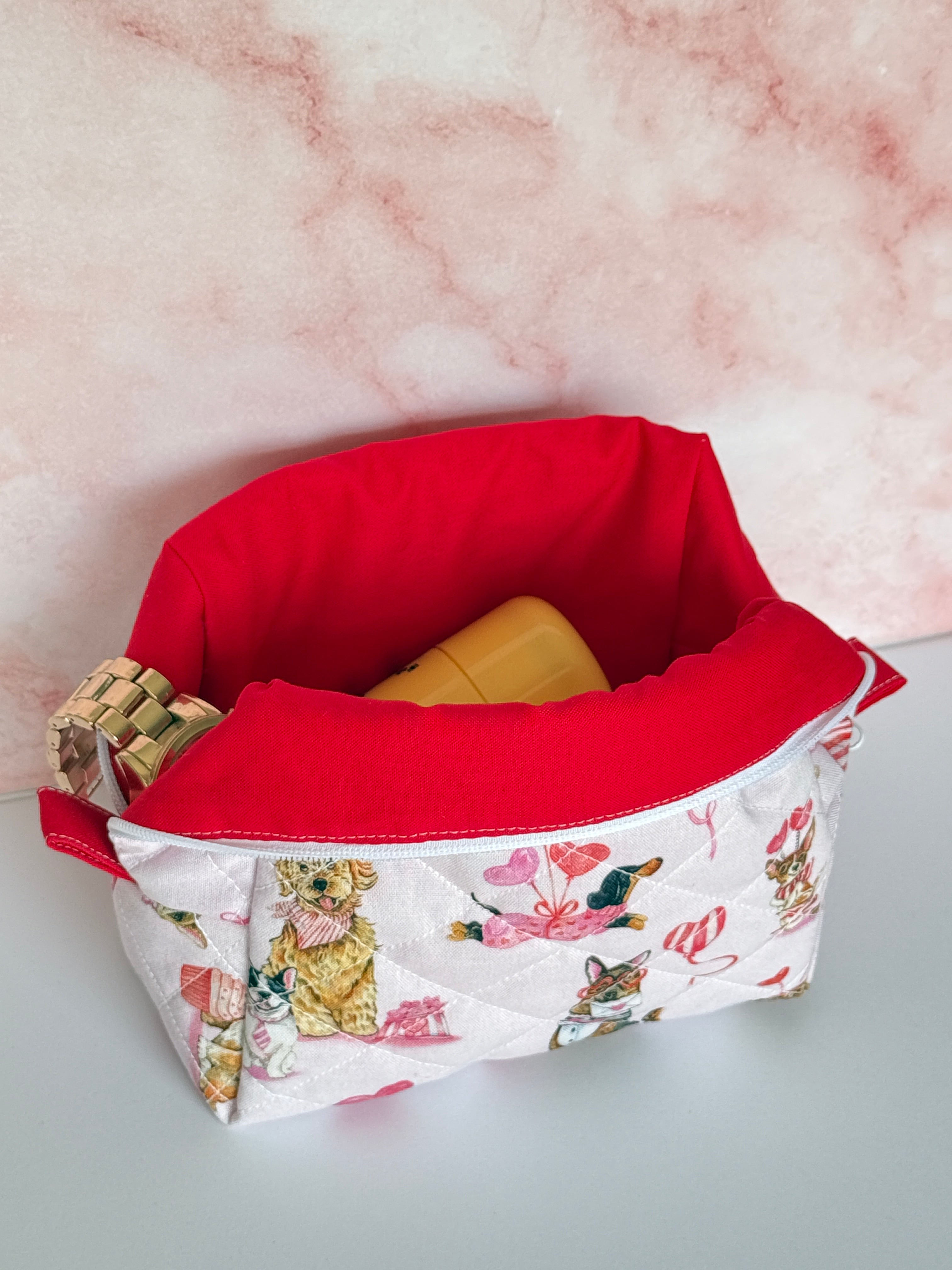 Puppy Pawty Medium Size Boxy Bag