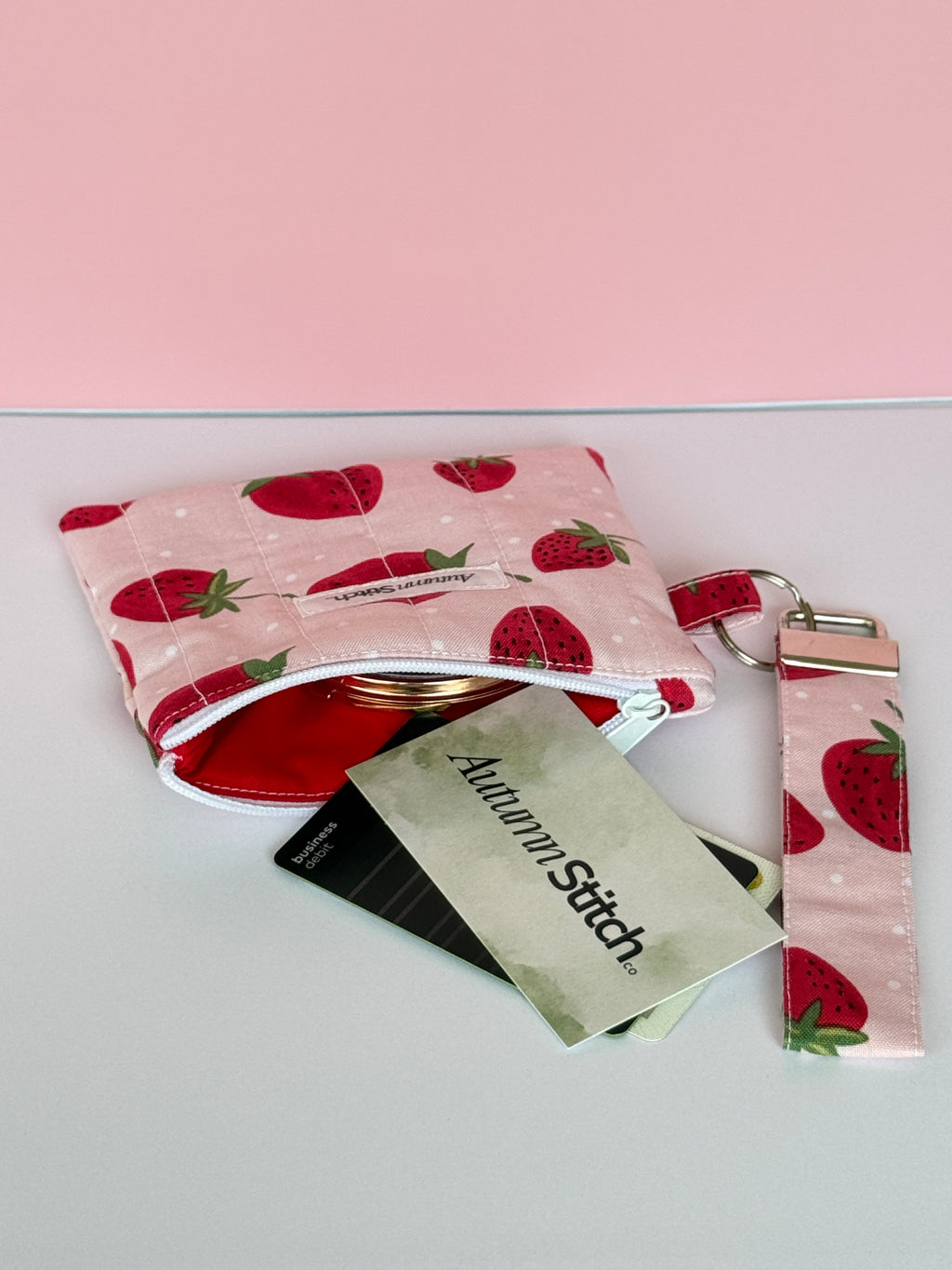Strawberry Shortcake Wristlet