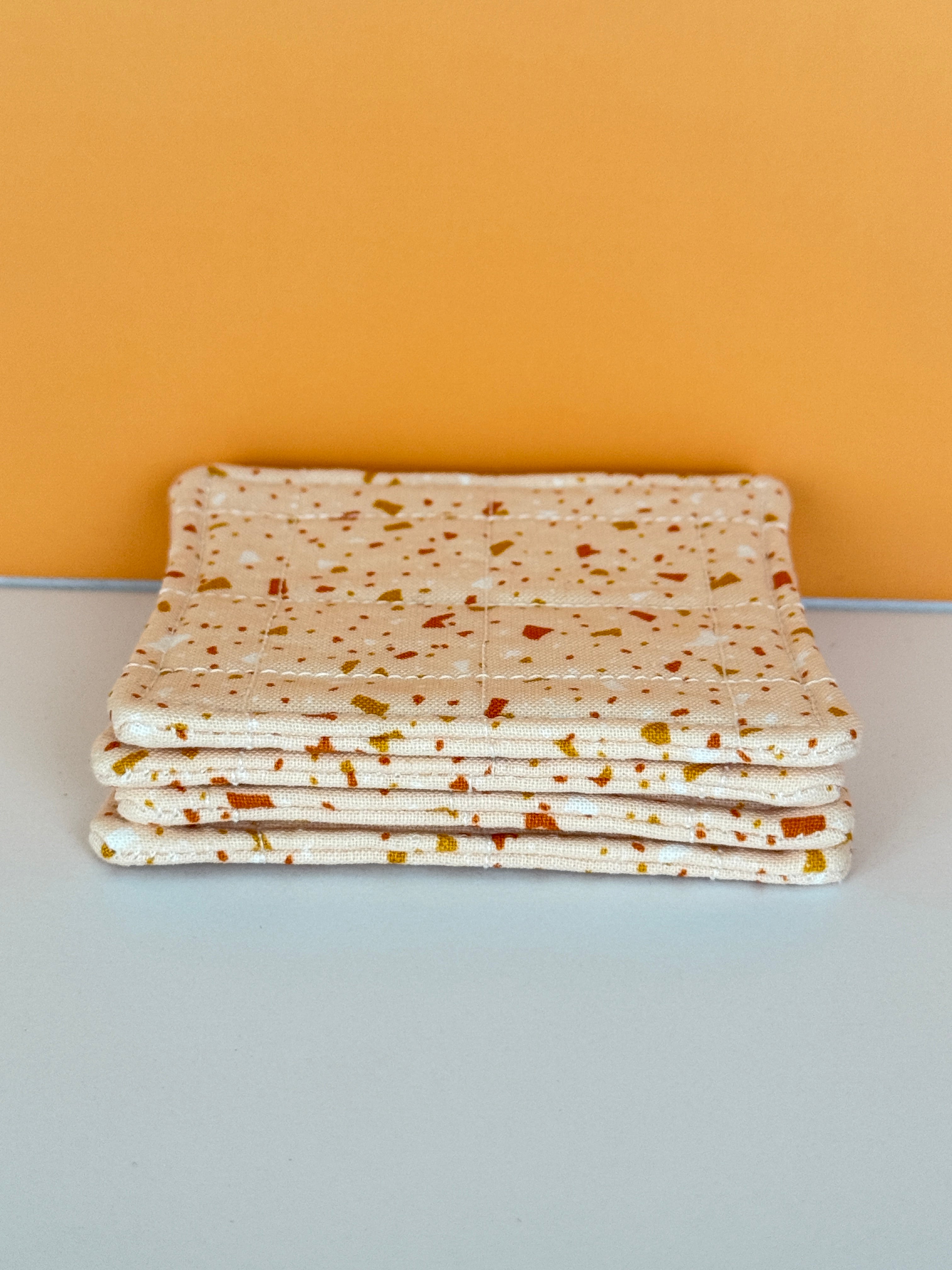 Pumpkin Crumbs Coasters