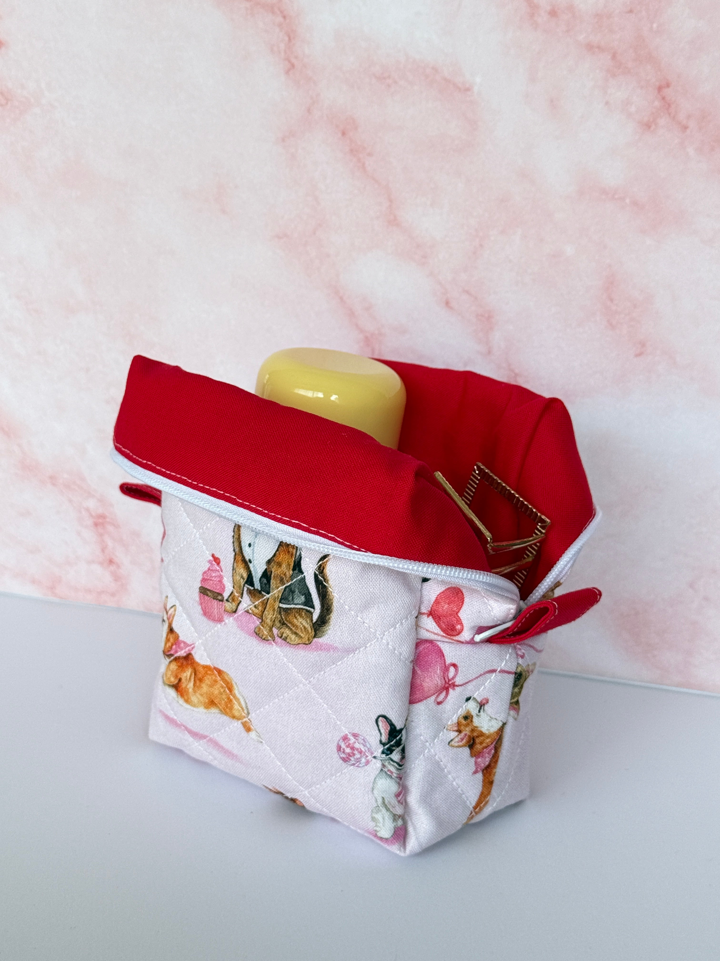 Puppy Pawty Small Boxy Bag