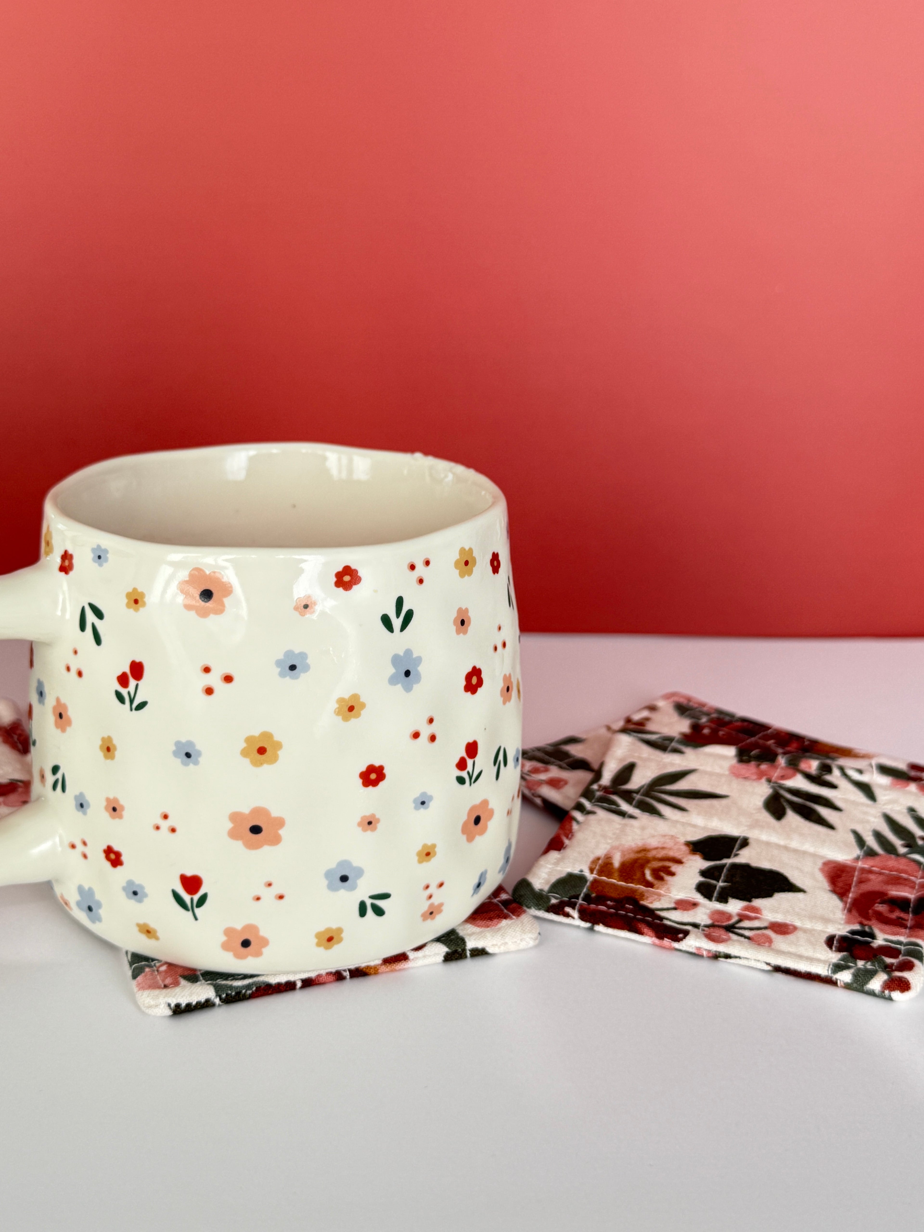 Harvest Rose Coasters