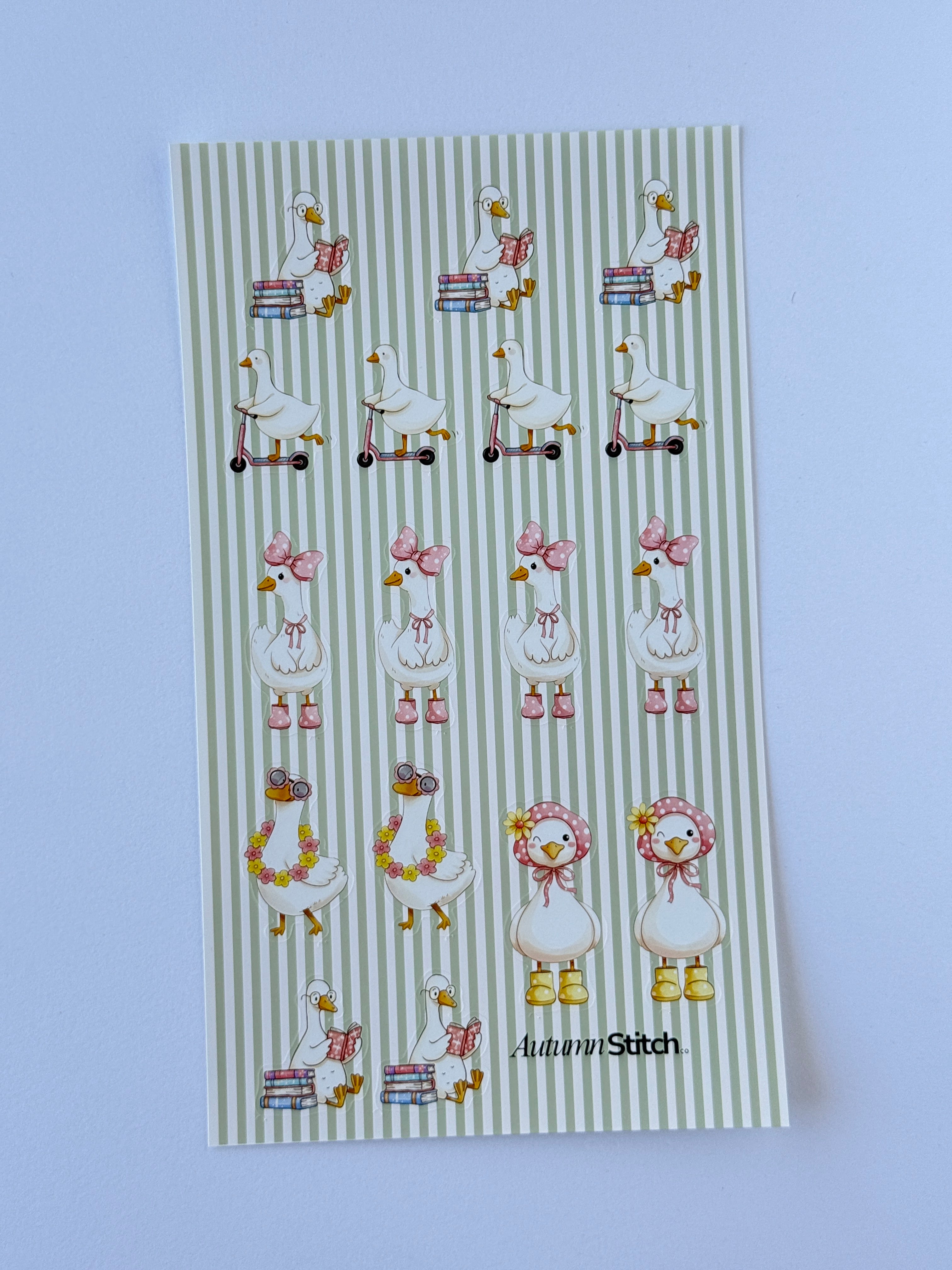 Goose Gang Sticker Sheet