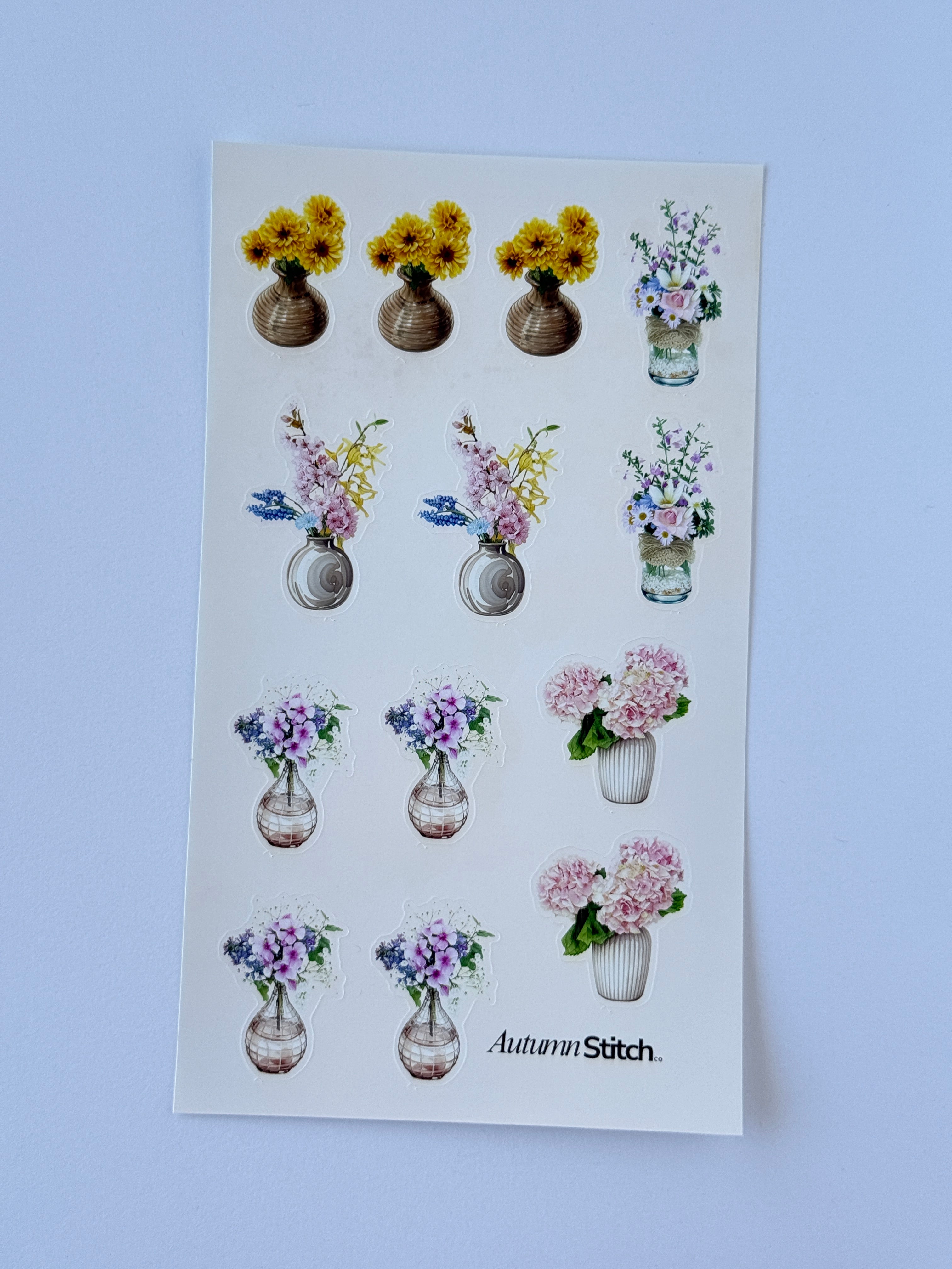 Garden Bloom Sticker Sheet
