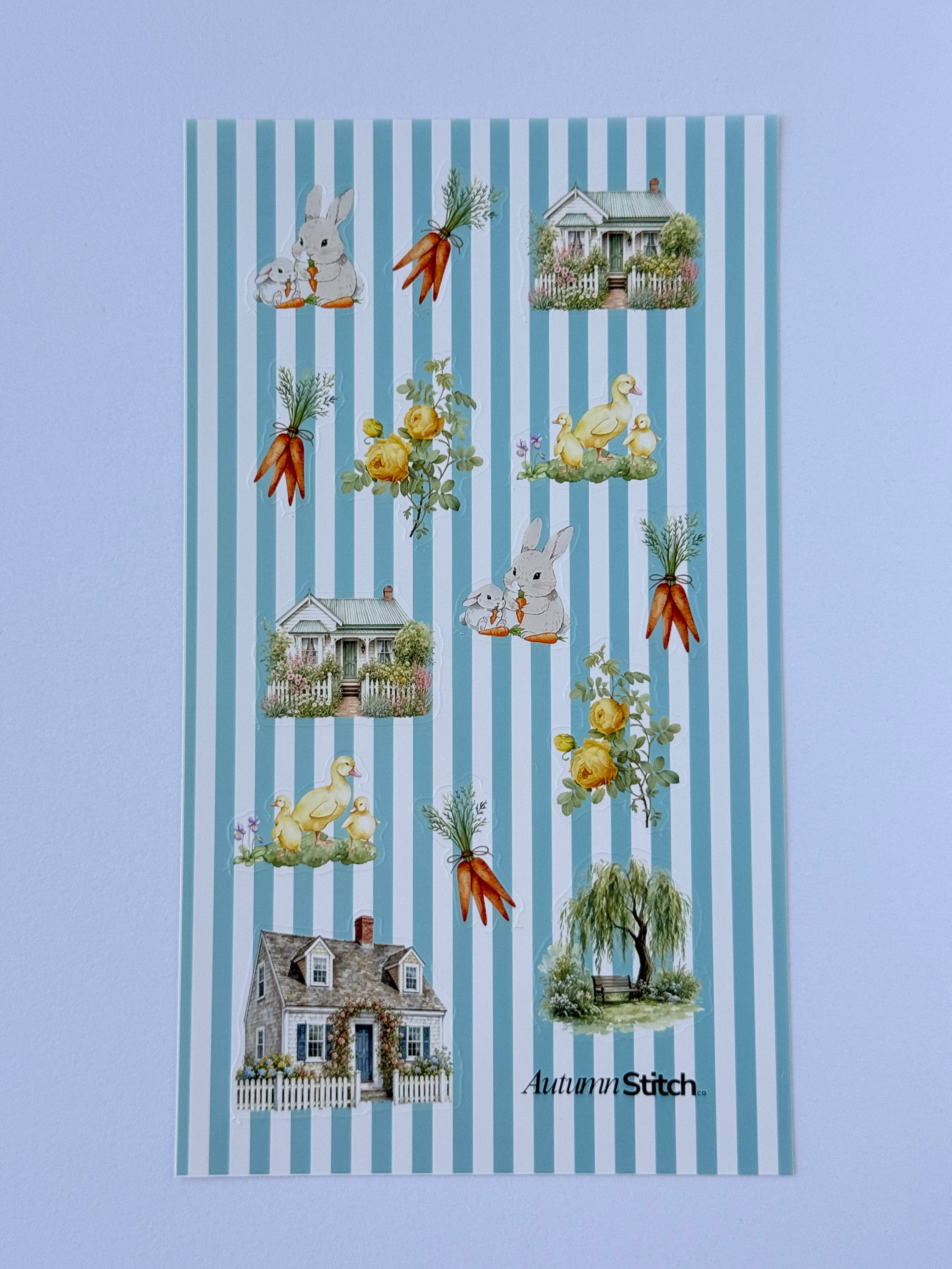 Cottage Garden Sticker Sheet