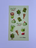 Matcha Time Sticker Sheet