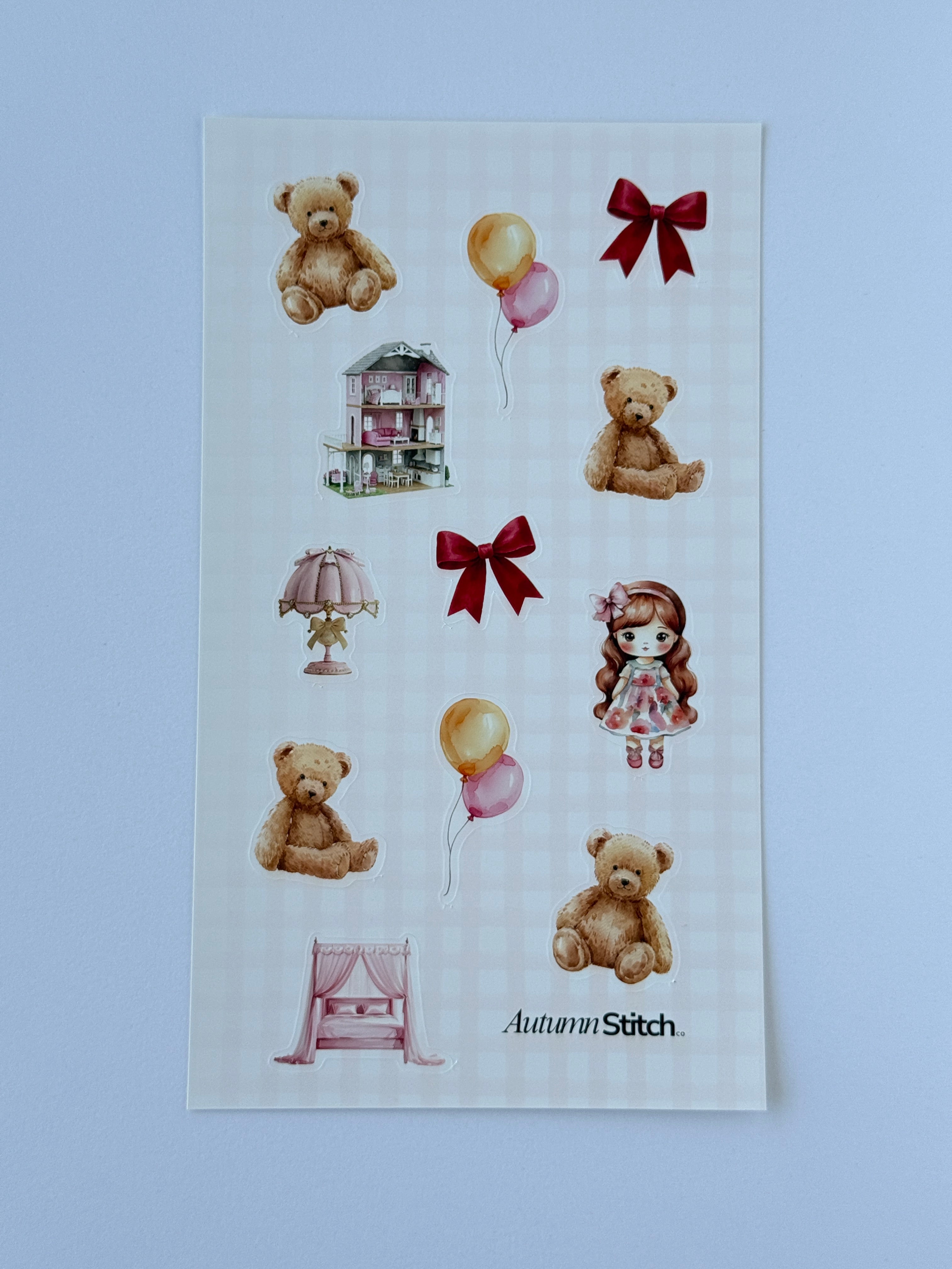 Teddy Tales Sticker Sheet
