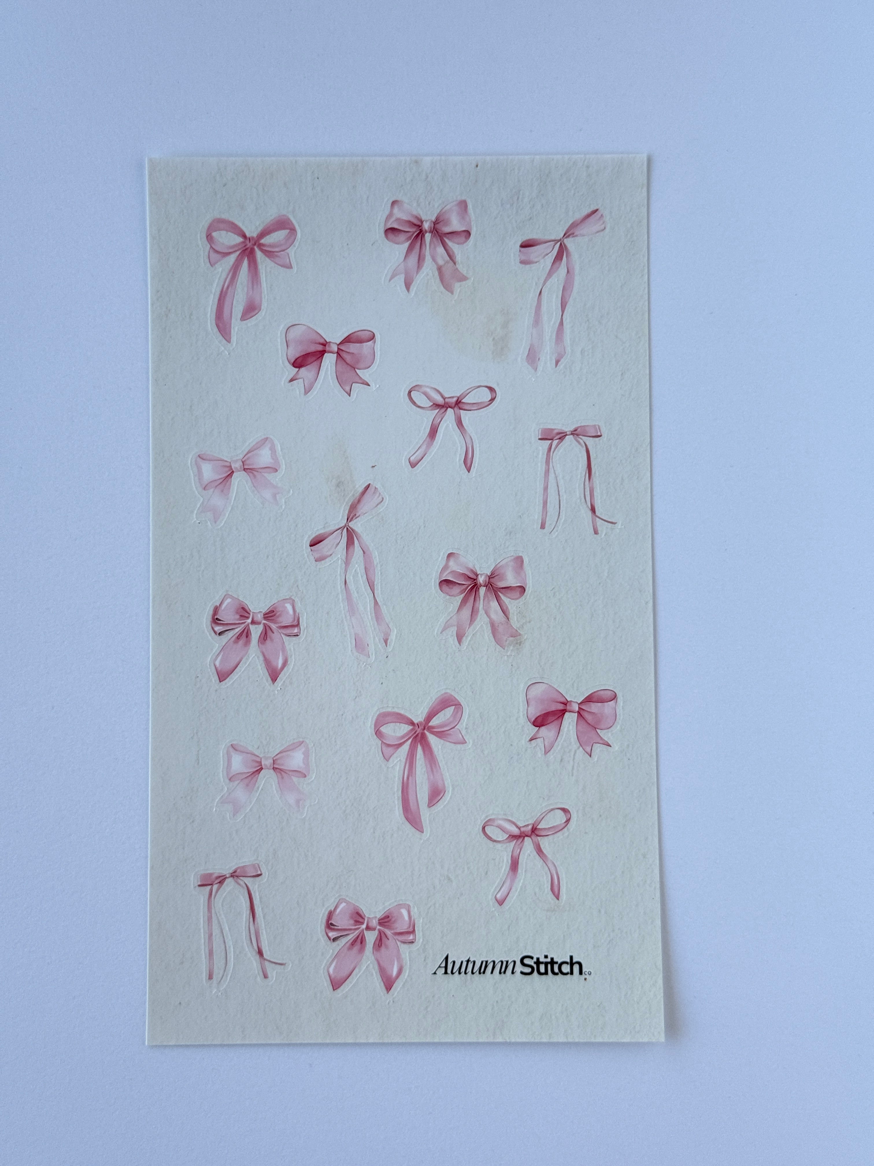 Pretty in Pink Sticker Sheet